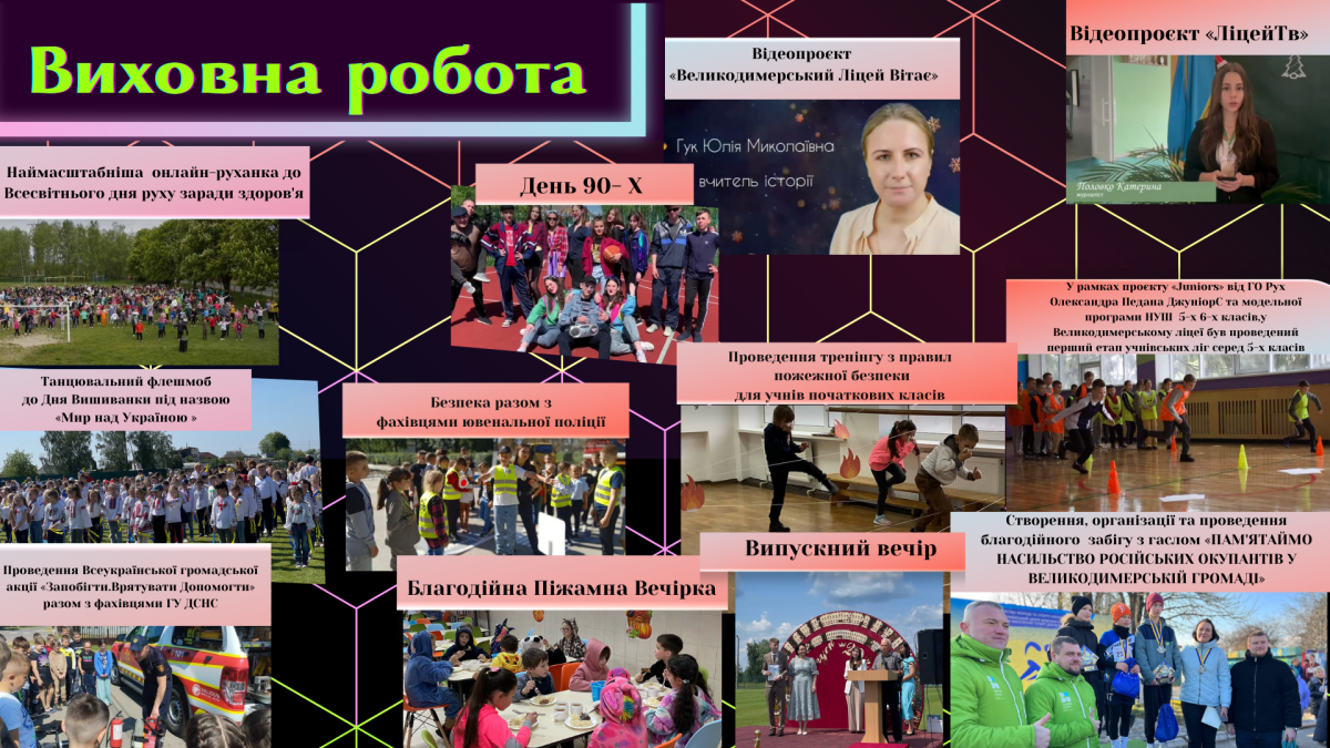 Виховна робота 